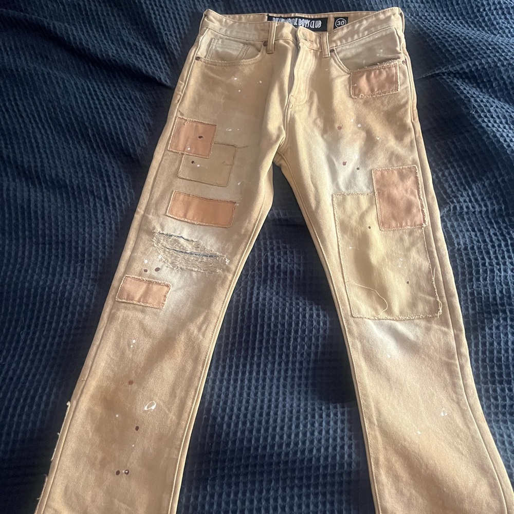Billionaire Boys Club Beige Jeans